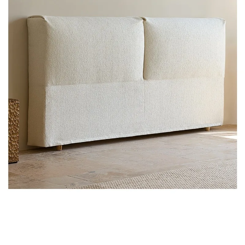 Panda sleep 1.8 meters double headboard soft bag simple master bedroom tatami floor bed floor bedside single purchase