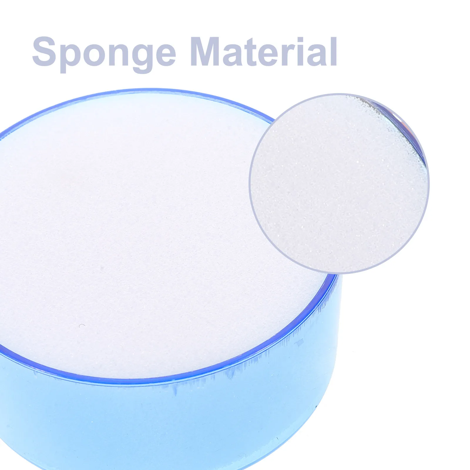 4Pcs Finger Moistener Sponge Cashier Wet Pad Paper Sorting Money Counting Sponge Desktop Office Bill Counting Moistener Cup view 4