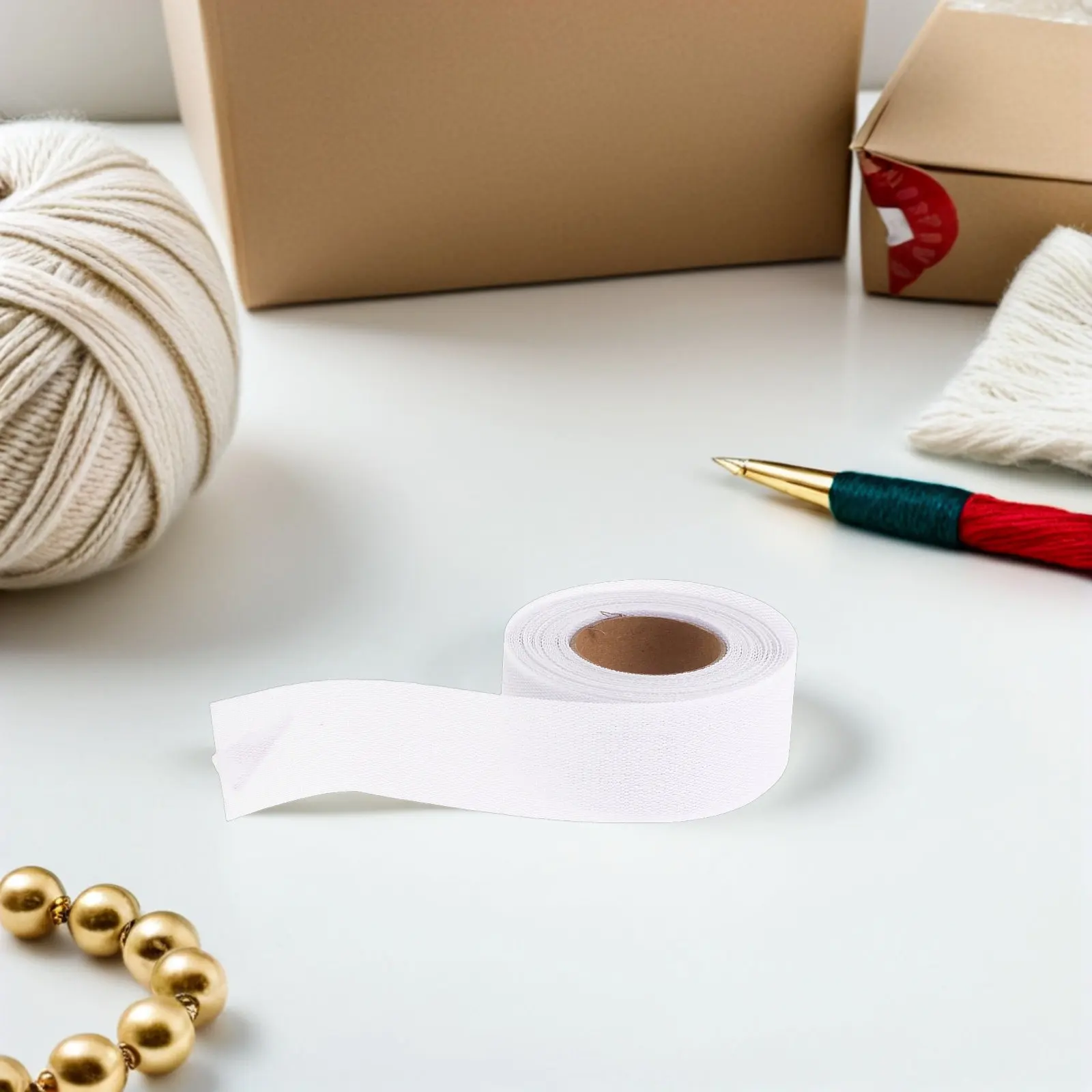 5 Rolls Garment Template Lining Fabric Hemming Tape for Clothes Sewing Fish Boning Accessories Corset Skirt