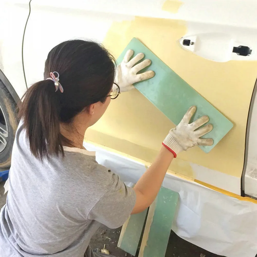 Auto Body Filler Rigid Resin Scrapers For Filler Putty Glazing Or Caulking Home Decor Wall Sanding And Paint Tool Accessories