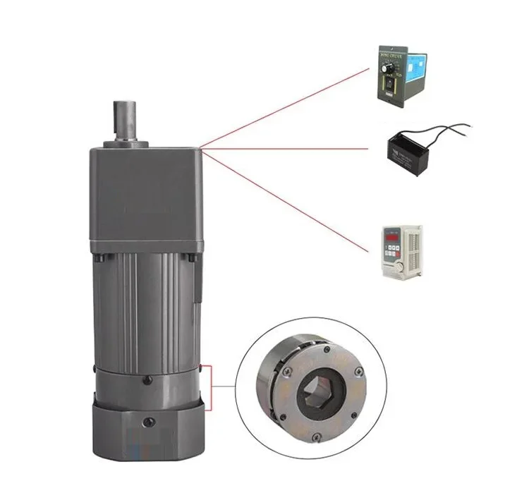 

factory direct sale 15W 70mm 3IK15RN-C single phase 220V AC speed control gear motors for packing machine