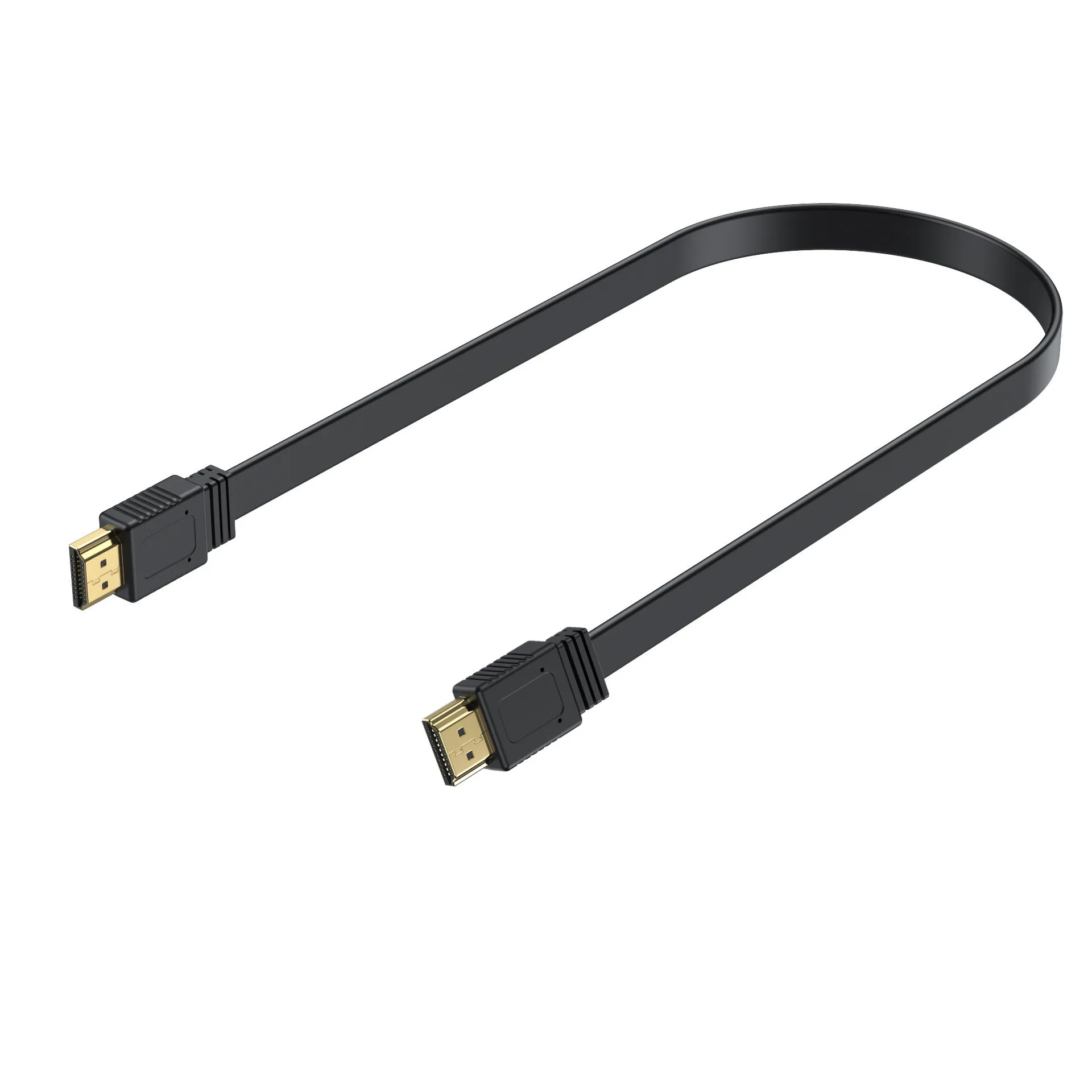 Flat and ultra-thin high-speed HDMI-compatible 2.0 version with 18Gbps public cable support for 3840 × 2160 resolution