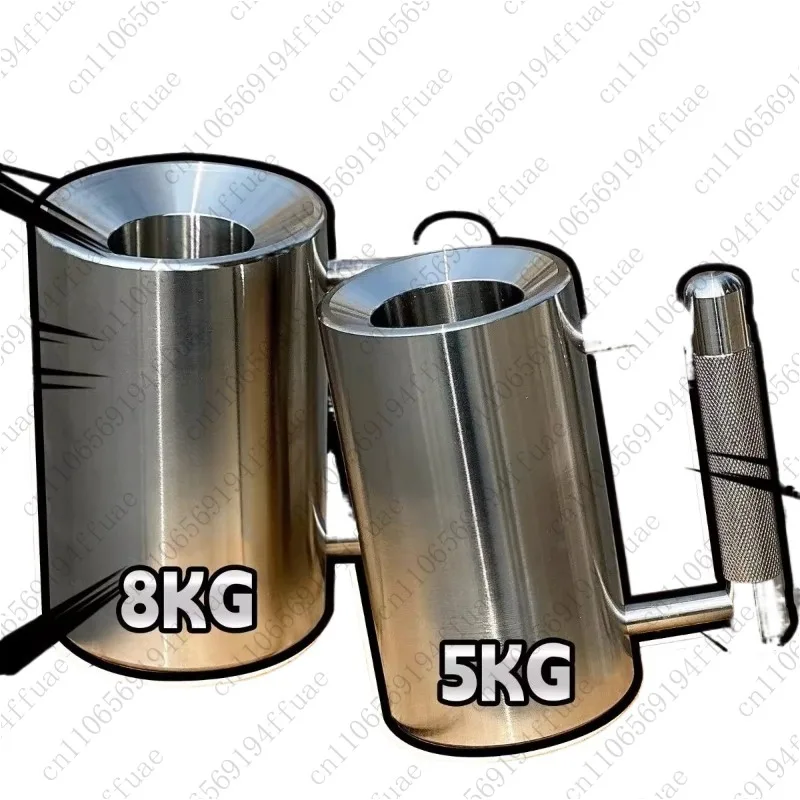 Taza de agua con mancuernas de sobrepeso, 6 8 10 kg, taza de fitness de acero inoxidable 304 de calidad alimentaria