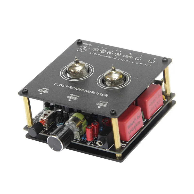 

35W*2 Blueteeth Tube Amplifier Home Theater Audio Amp Fever-grade Hifi Electronic Tube Preamp Power Audio Sound Amplifiers