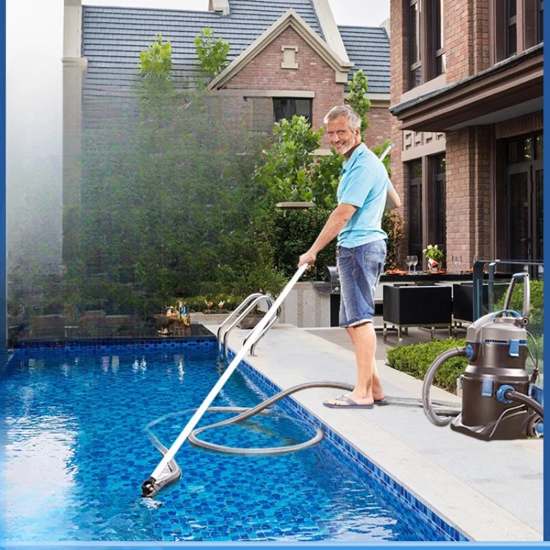 Pool Sewage MachineLarge Fish Pool Bottom Cleaning Sewage Suction MachineUnderwater Vacuum Cleaner Manual Cleaning