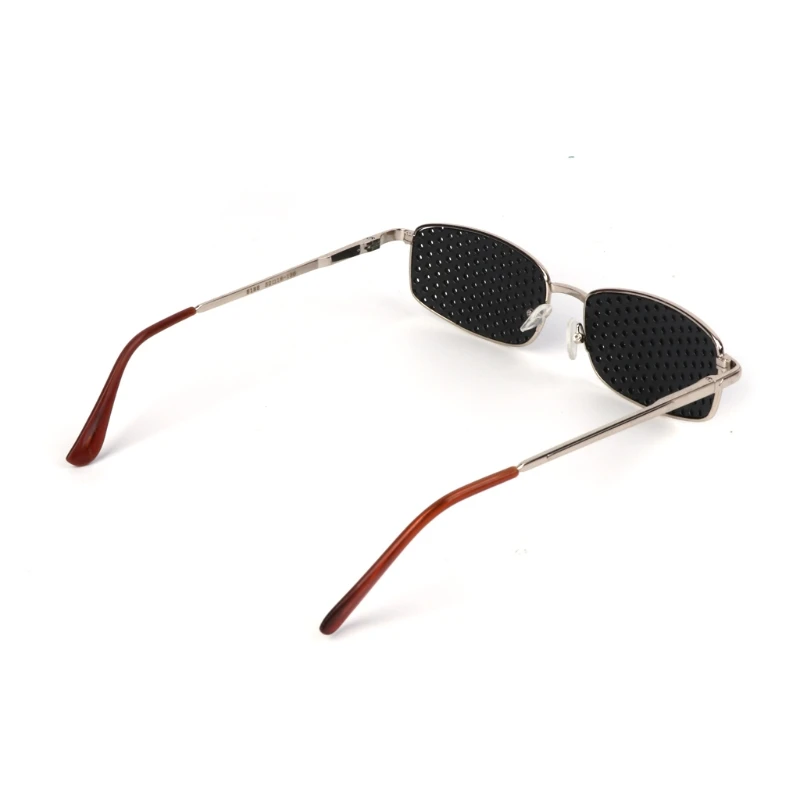 Metal Pinhole Glasses Exercise Eyewear Eyesight Improvement for VISION Training