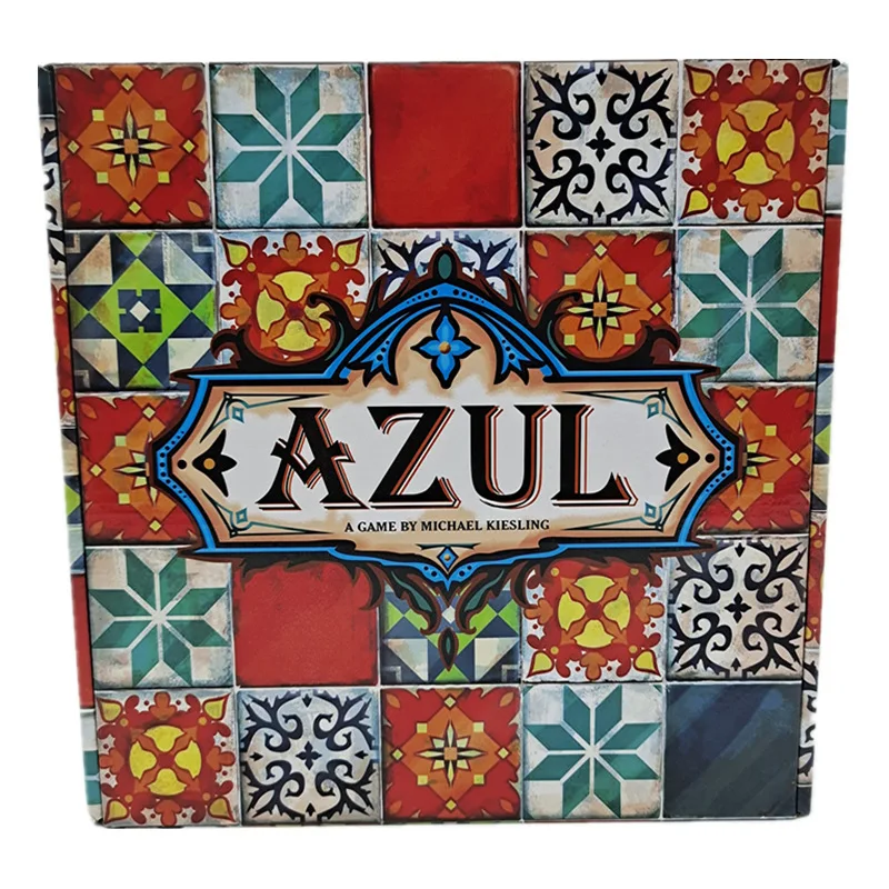 AZUL Painted Brick Master Toys Board Games Painted Brick Story Parent-child Family Party Game Strategy Card Gift for Adults