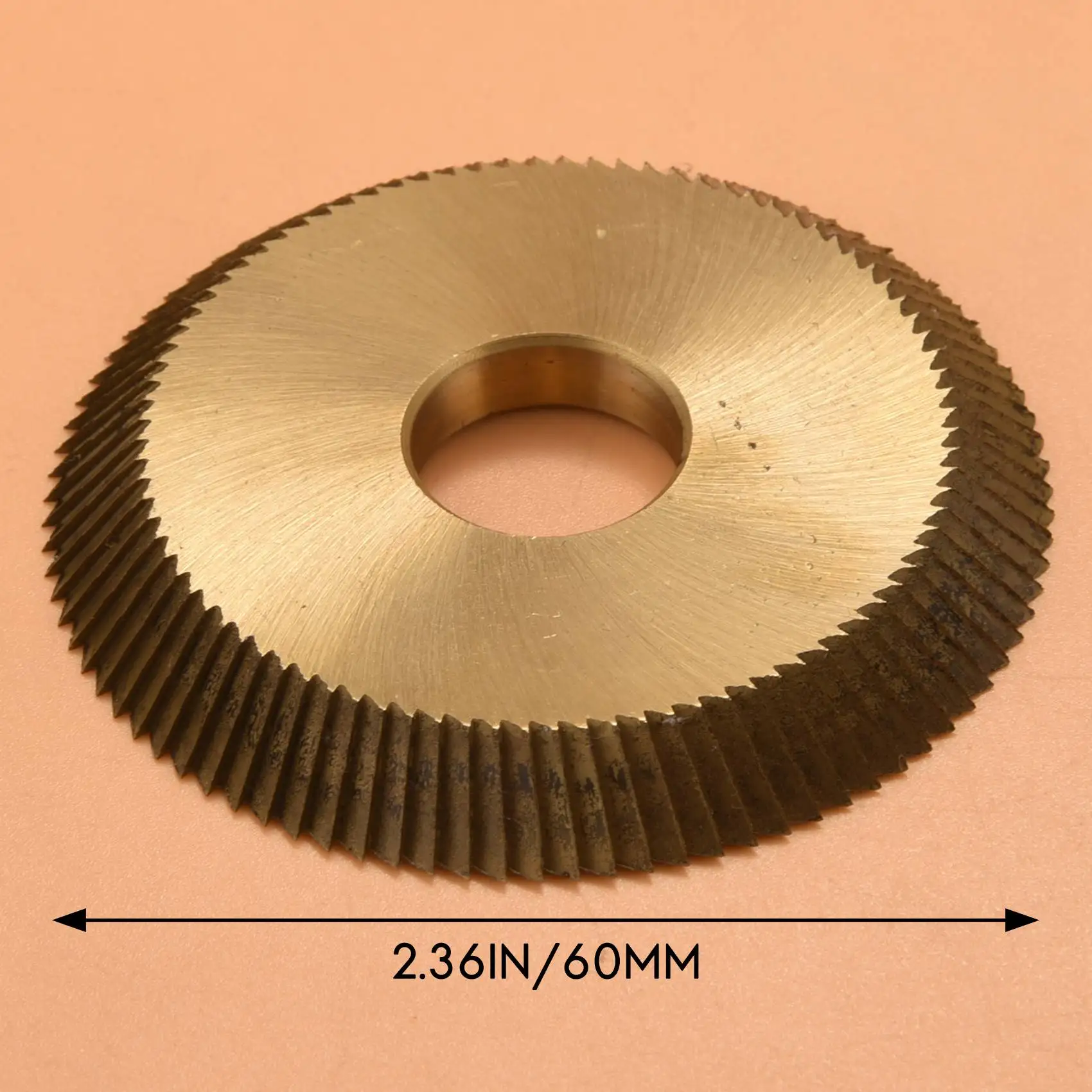 

AC23-Titanium Plating 60X6x16mm Key Cutting Blade For All Horizontal Key Machine Disk Cutter