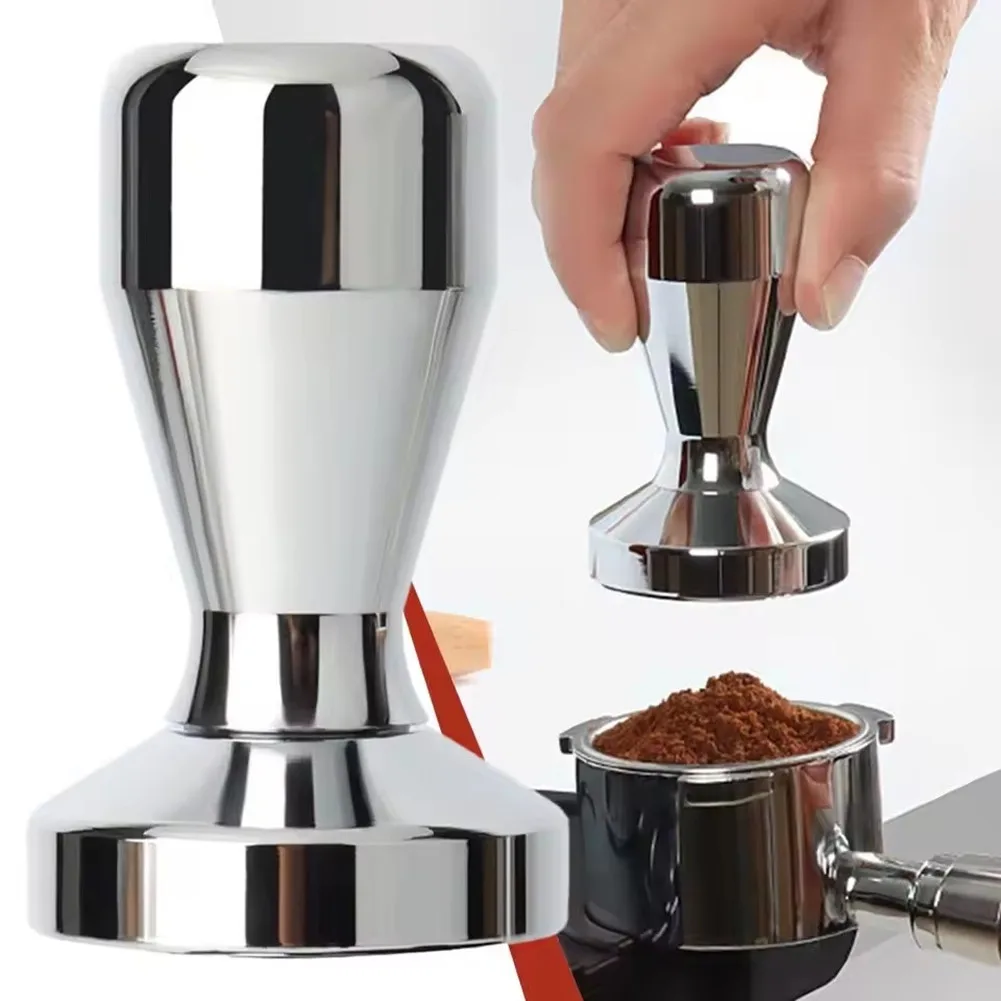 Flat Base 51mm Espresso Tamper Constructed from 304 Stainless Steel for Consistent Tamping Pressure and Long Service Life