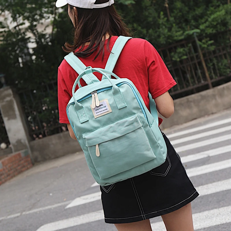 Multifunction Women Backpack Fashion Youth Korean Style Shoulder Bag Laptop Schoolbags For Teenager Girls Boys Travel 5 Color