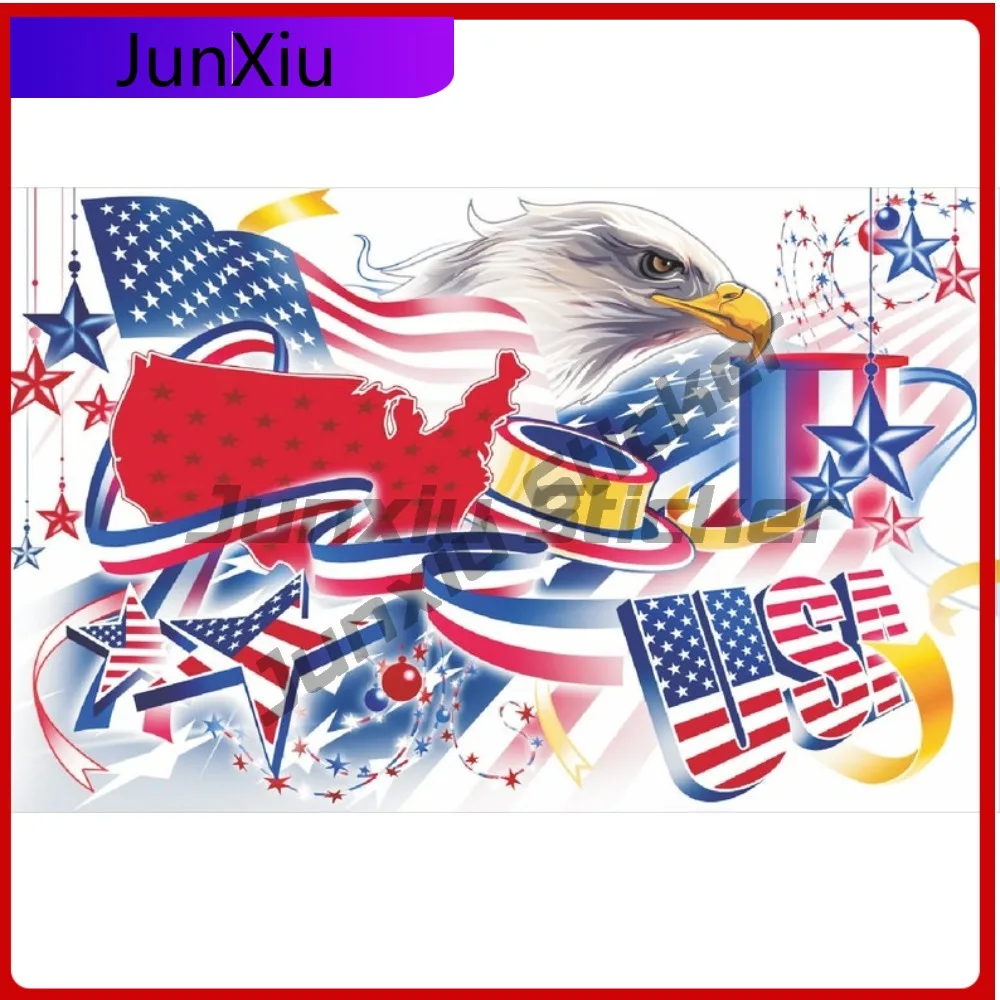 

Usa Eagle Sticker Scratch-proof Vinyl Decals Decorative Waterproof Decals Car Decoration Decals Motorhome Camper Bumper Accessor