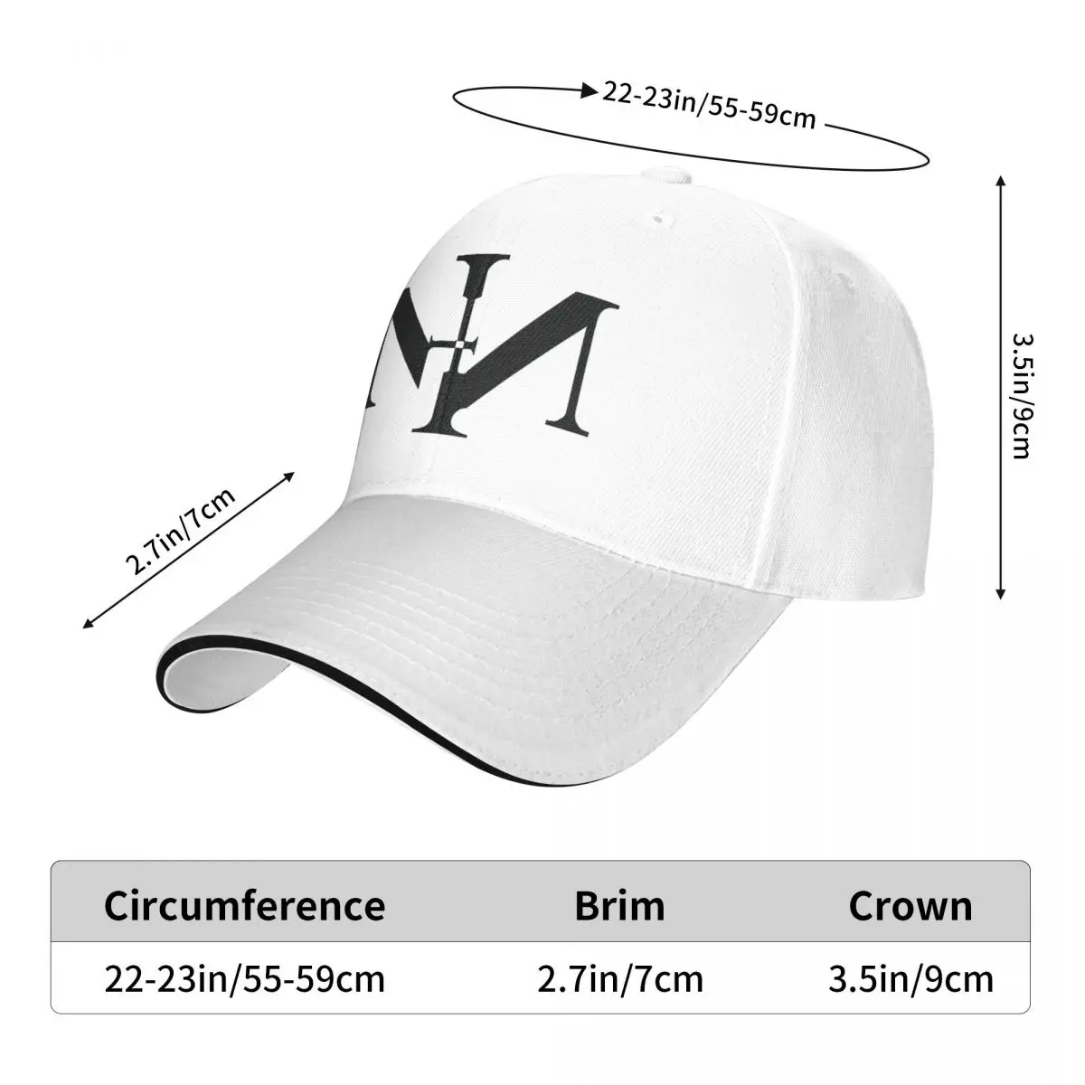 Classic NIN Retro Logo Cap Men Women Adjustable Fit Golf Hats Nine Inch Nails Rock Band Baseball Caps for Casual Wear