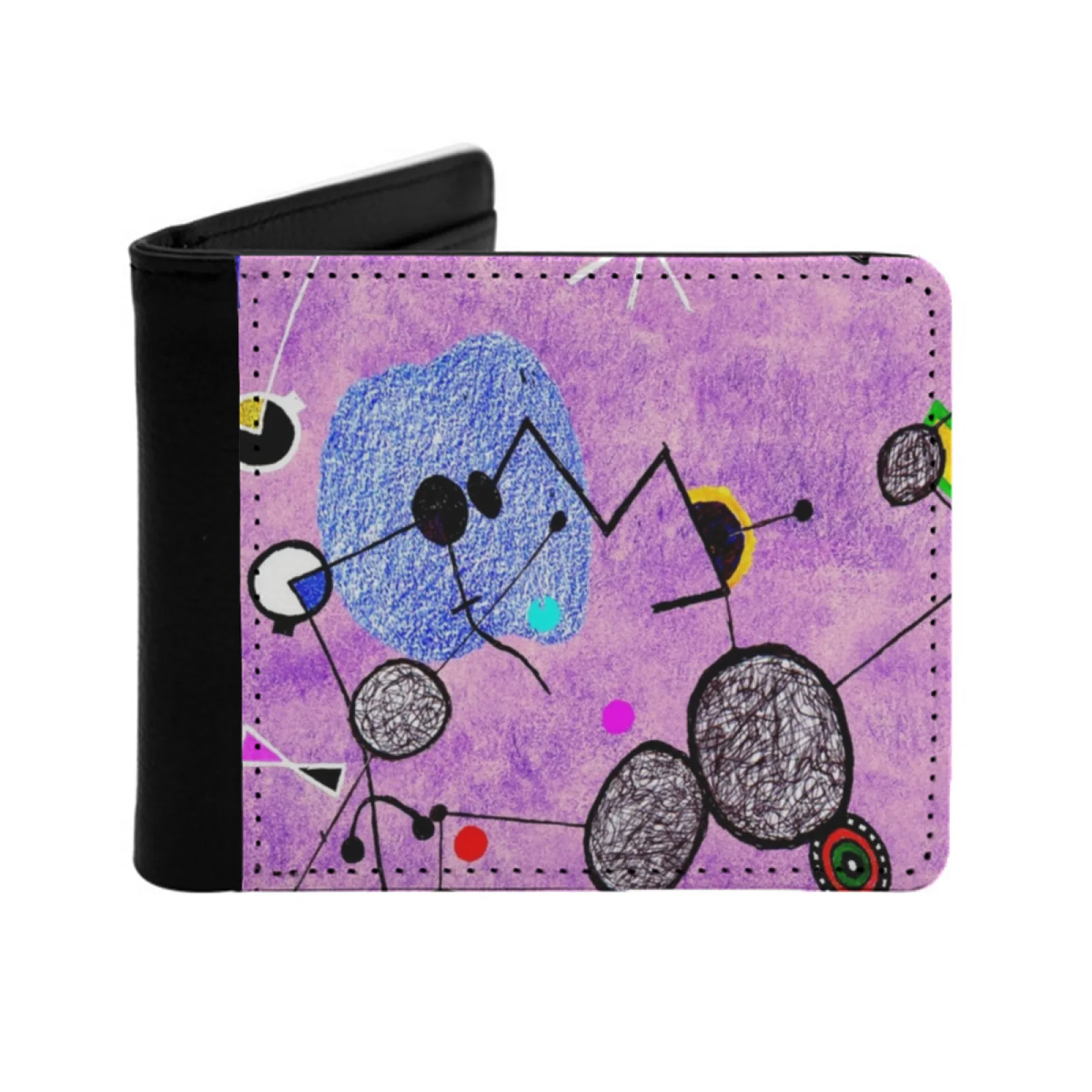 Mauve Miro Ish Leat… - image