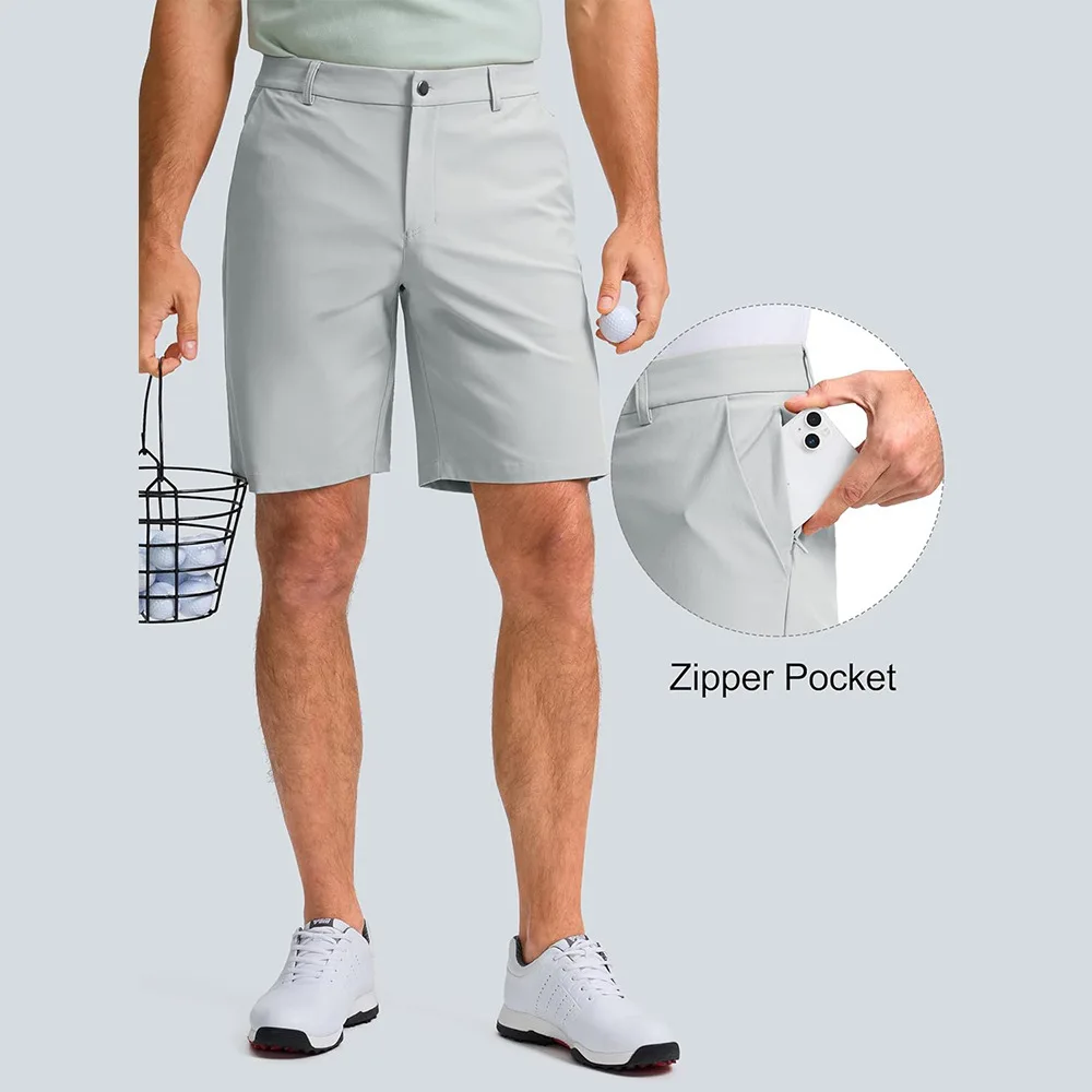 Golf-Stretch-Shorts für Herren, lässige Arbeitsshorts, Sommer, atmungsaktiv, zum Joggen, Klettern, Sport-Shorts, dünn, modisch, vielseitige Shorts – Detail 8
