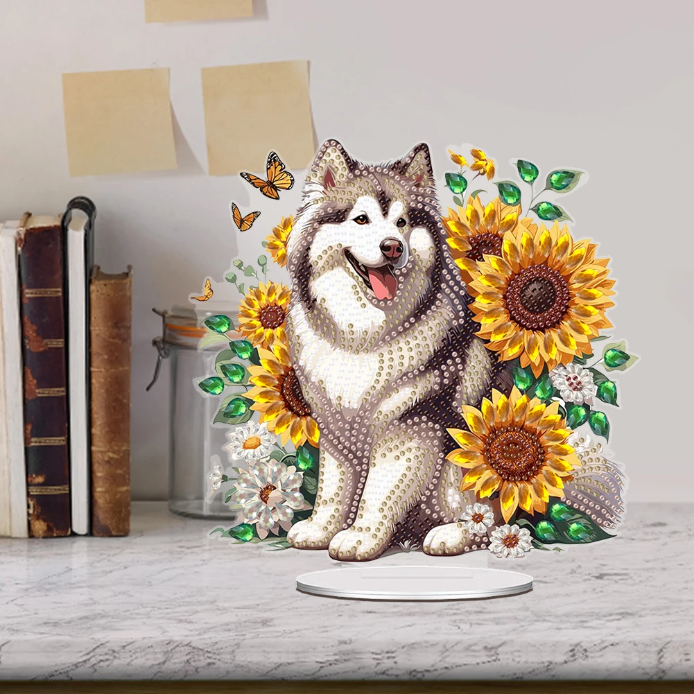 

Акриловые рождественские настольные алмазные художественные наборы специальной формы 5D DIY Алмазные художественные настольные украшения Алмазная картина Декор для рабочего стола