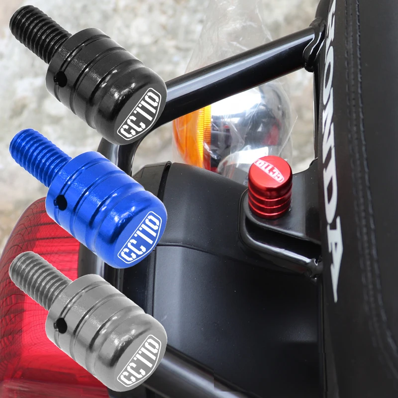 Motorcycle Accessories CNC Aluminiun Rear Seat Cushion Quick Release Screw Decorative Screw for Honda Cross Cub CC110 CC 110