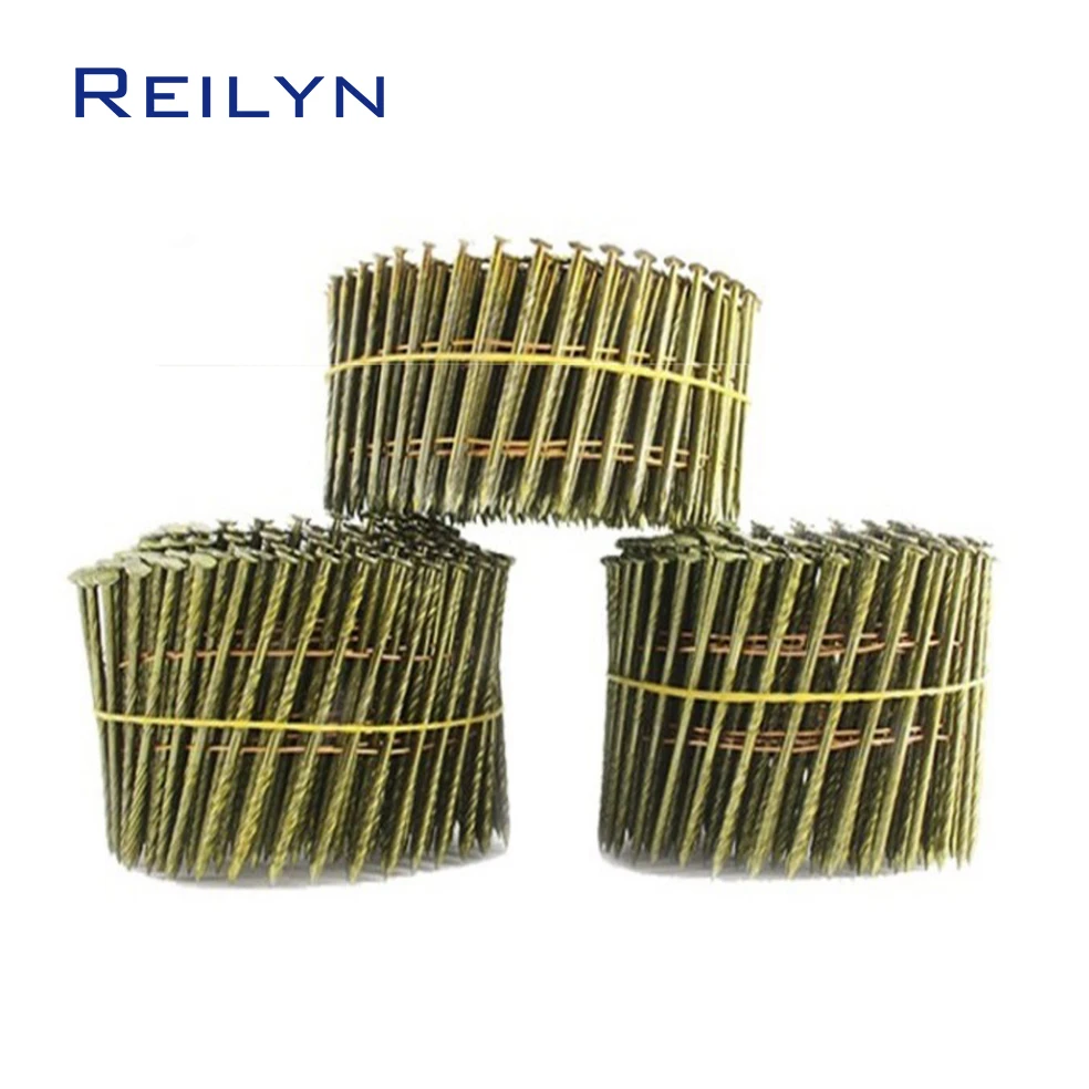 

2.3x50mm Coil Nails Pneumatic Pallet Nail Gun 50mm Nails for CN55 CN70 CN80 Professional Pallet Coil Nailer Nail