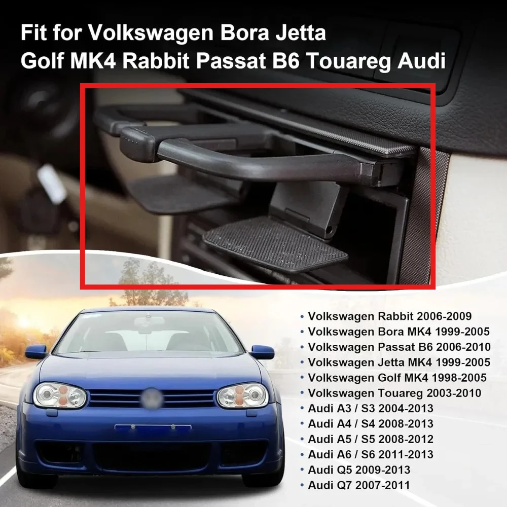 

Универсальный выдвижной подстаканник для приборной панели автомобиля для VW Jetta/Golf MK4, Audi A4, Q5, A5, A6, VW Jetta MK4, растягивающийся держатель для напитков