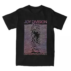 Rock Band Joy Division Unknown Pleasures Shirt Accessories Men Women's Cotton Unique Tee Shirt Clothing Gifts