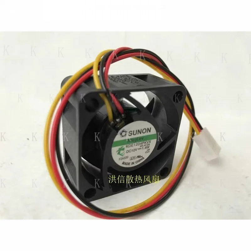 C  FOR SUNON KDE1204PKVX 4020 DC12V 1.4W 4CM 3-pin silent cooling fan