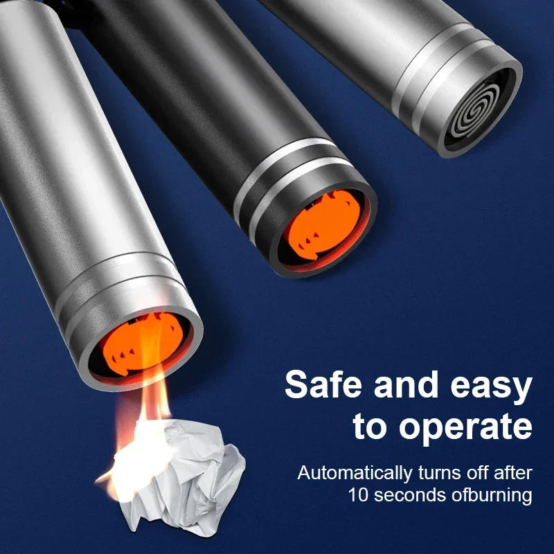 1/3 قطعة ولاعة السجائر الصغيرة الجديدة من TYPE-C يمكن حملها على الطائرات بدون بطاريات مدمجة #6