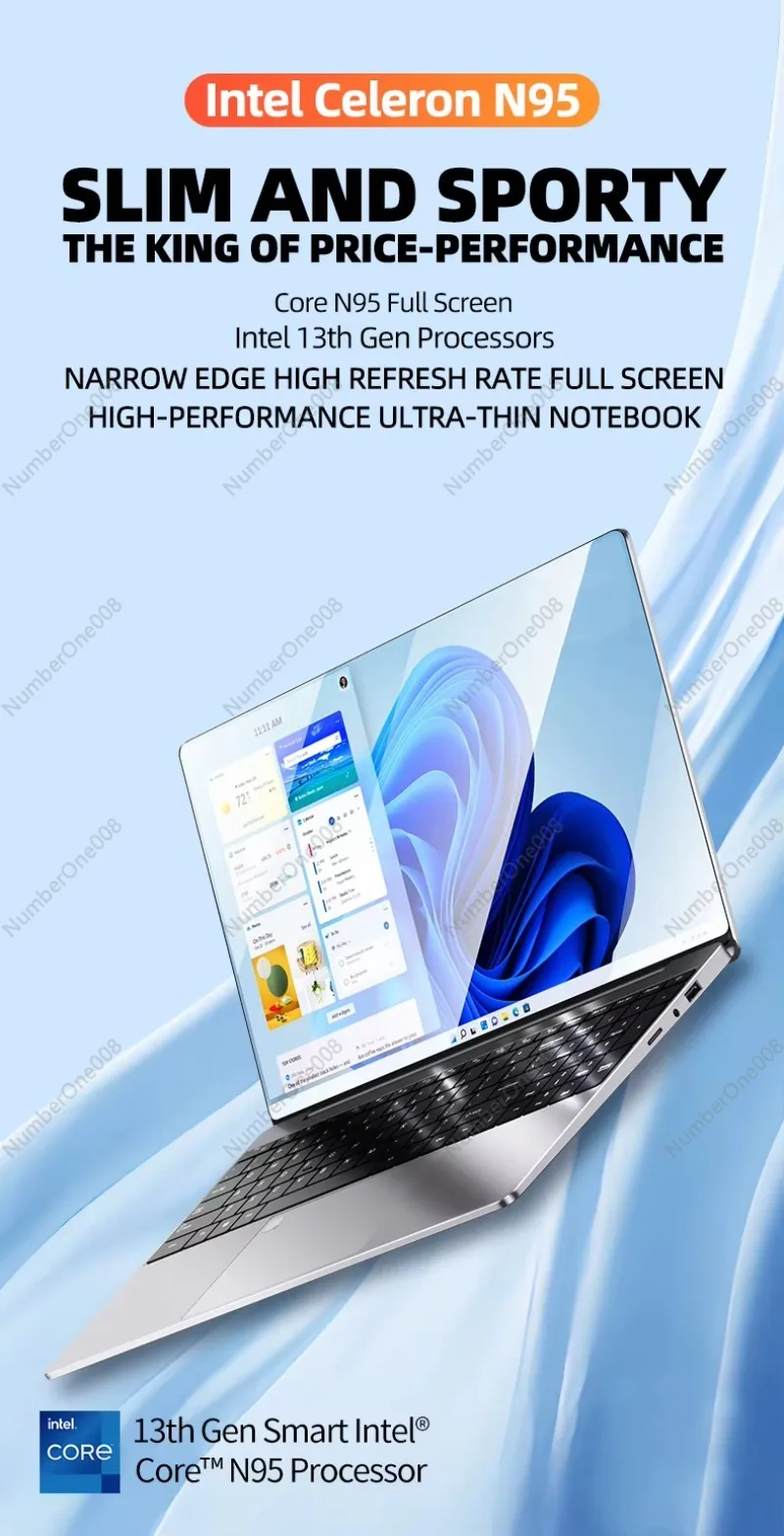 كمبيوتر محمول للألعاب مقاس 14.1 بوصة جديد تمامًا مع معالج 2.4 جيجا هرتز N3350، وذاكرة 8 جيجا بايت وذاكرة قراءة فقط 256 جيجا بايت، وشاشة عالية الدقة، مناسبة للألعاب Win 11