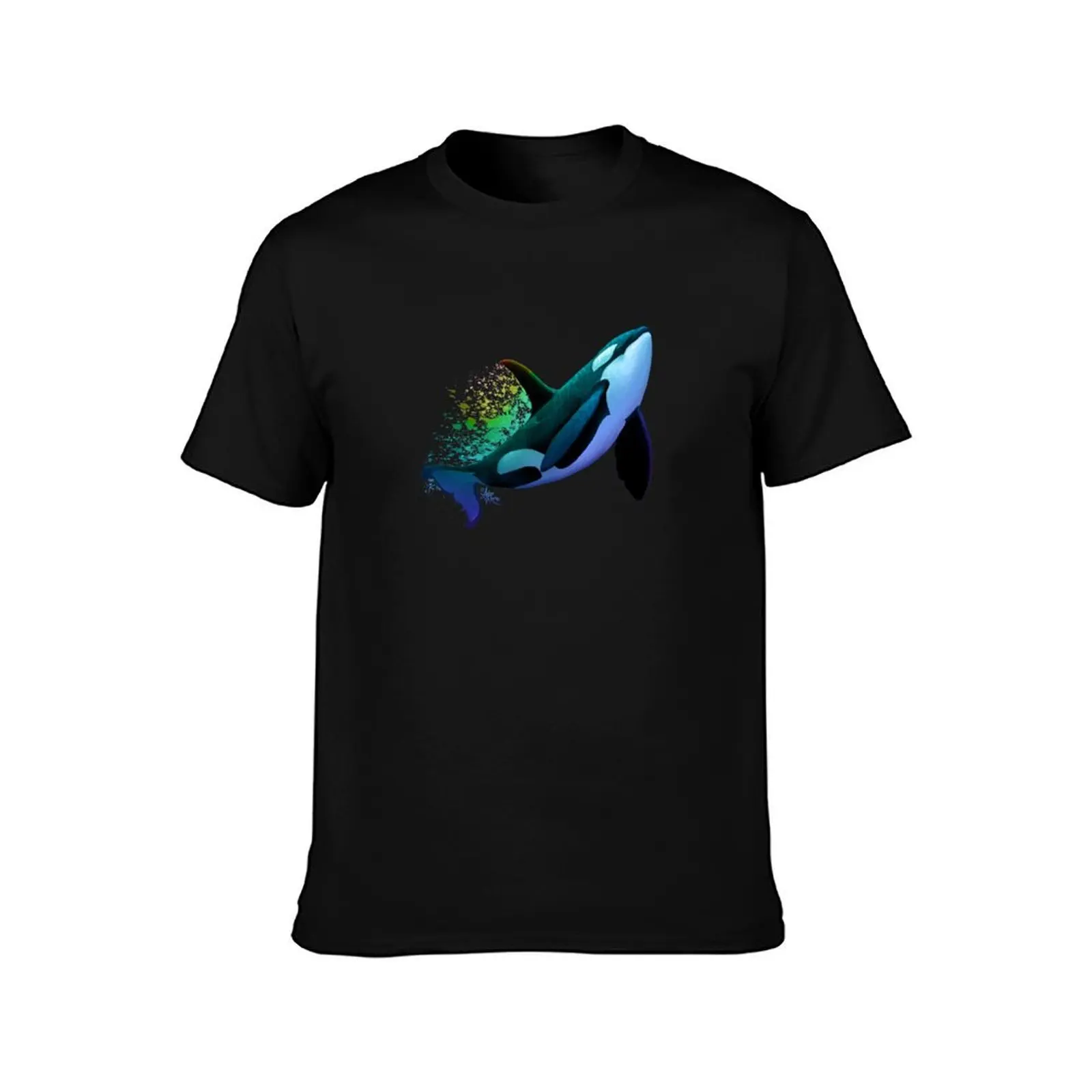 The Dreamer Ascends by artist Amber Marine ~ (Copyright 2015) ~ Orca Art / Killer Whale Digital Painting T-Shirt