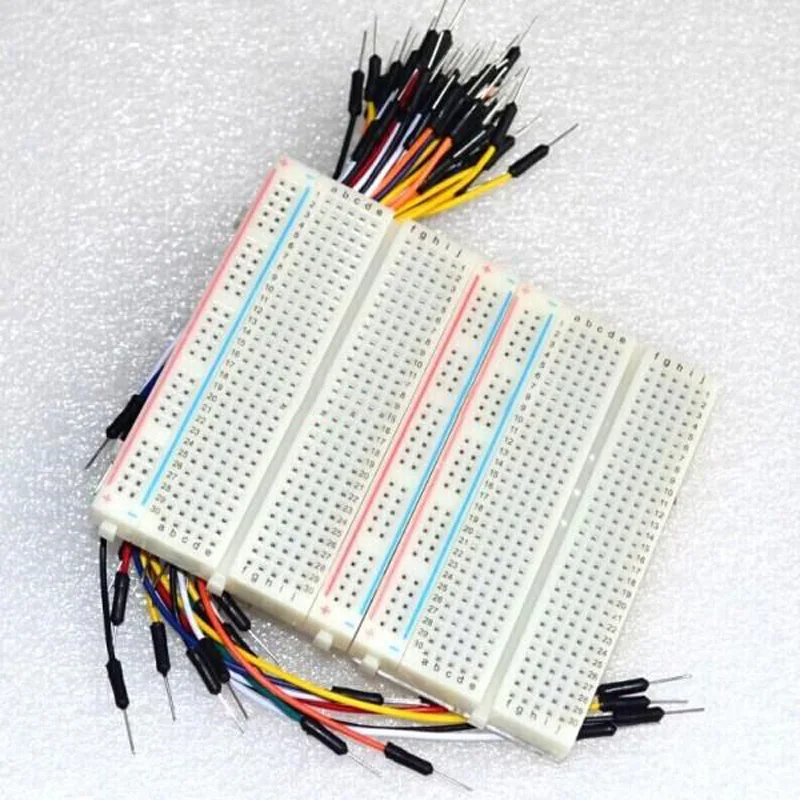 1 Pcs 750-Point Board Experiment Breadboard(protoboard) +1 Pcs Jumper Wires Uno r3 ,Aega 2560,Due,for Raspberry Pi Kits,Kit