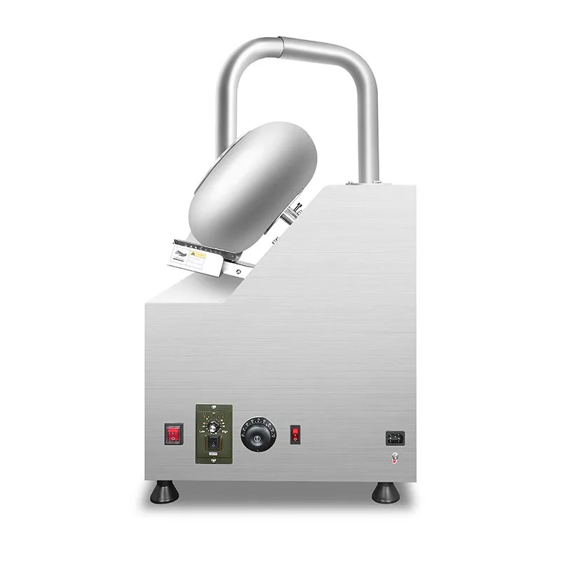 ماكينة طلاء السكر والشوكولاتة التجارية الكهربائية 220 فولت 110 فولت معطف الحلوى والفول السوداني لمتجر الوجبات الخفيفة كفاءة عالية #4