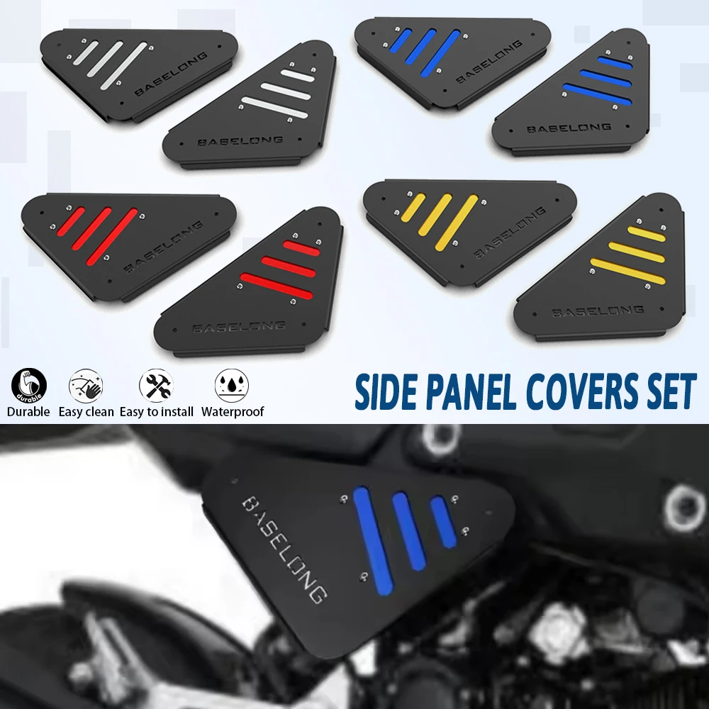 

2024 2023 Side Panel Covers Set For Honda MSX 125 MSX125 GROM125 2021-2022 Motorcycles Left&Right Side Frame Guard Protector Set