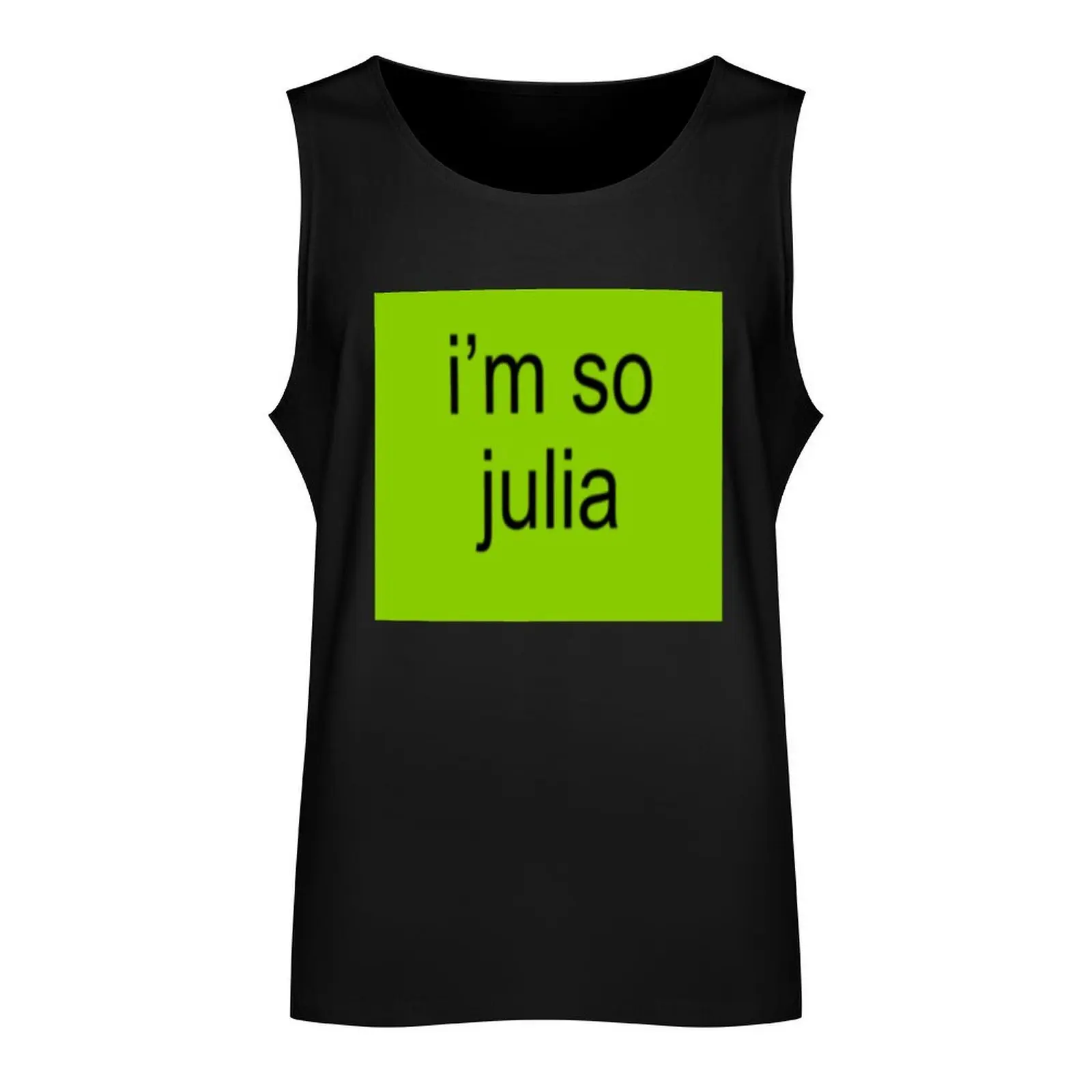 Charli XCX I'm So Julia Tank Top bodybuilding T-shirt man