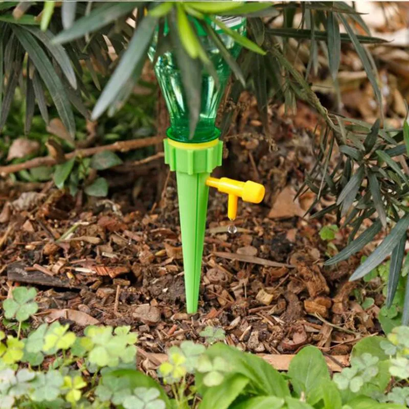 3/6pcs Garden Automatic Drip Irrigation System Self Watering Spike for Plants Flower Greenhouse Auto Water Dripper Device