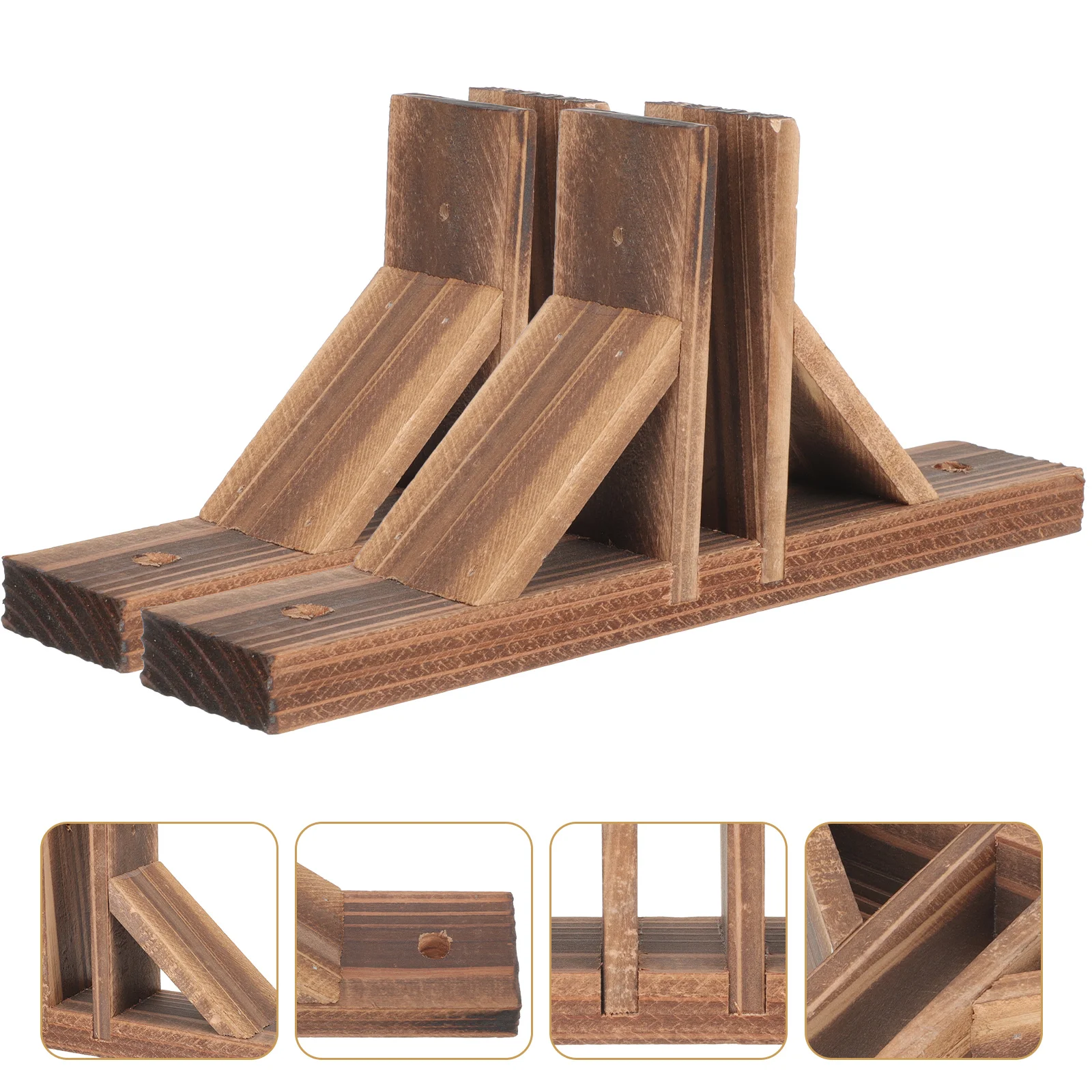 Garden Fence Bases Lawn Picket Fence Stand Striangle Feet Kit Support Yard Stand Holder Accessories Yard fence Supply