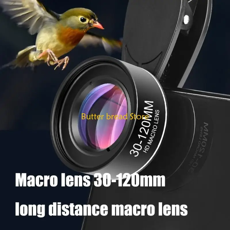 W89C Full Resolution Visual Glass Phone Camera Lens For Precise Unguis Art Plant Photography
