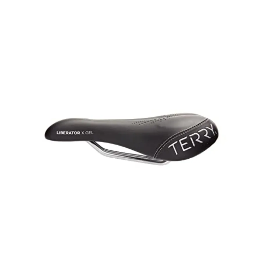 Liberator X Gel Bike Seat for Women - Comfortable Touring Bicycle Seat Cushion, Wider Contoured Rear and Large Cutaway, Dura-Te