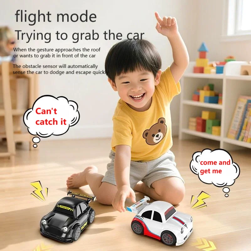 Nuovo 4WD Telecomando Drift Car Mini Segui E Fuga Modalità Suono Luce Auto Da Corsa 2.4G Wireless Ad Alta Velocità RC Auto Ragazzo Giocattolo Regalo