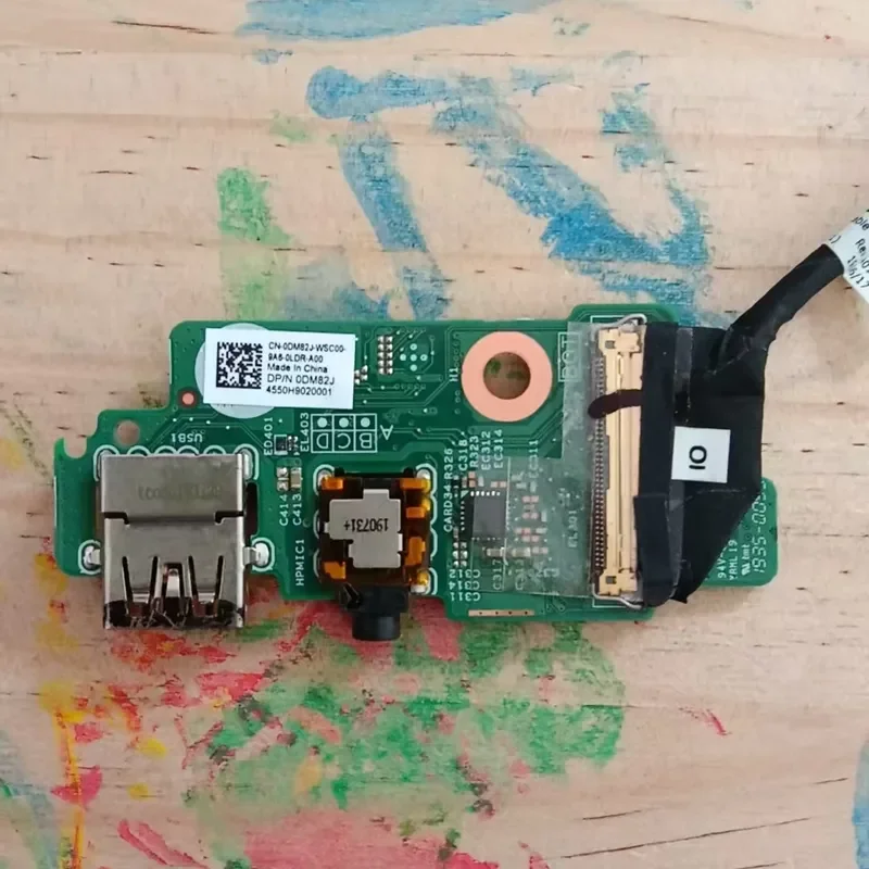 For Dell Inspiron 13 7390 7391 2-in-1 USB Audio Reader Small Board 0DM82J