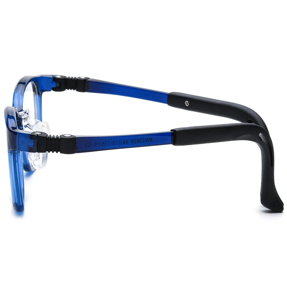 NIANZHEN Ultralight TR90 Child Eyeglasses Brand Design Square Student Glasses Frames Memory Hinge Kids Eyewear Spectacles 25629