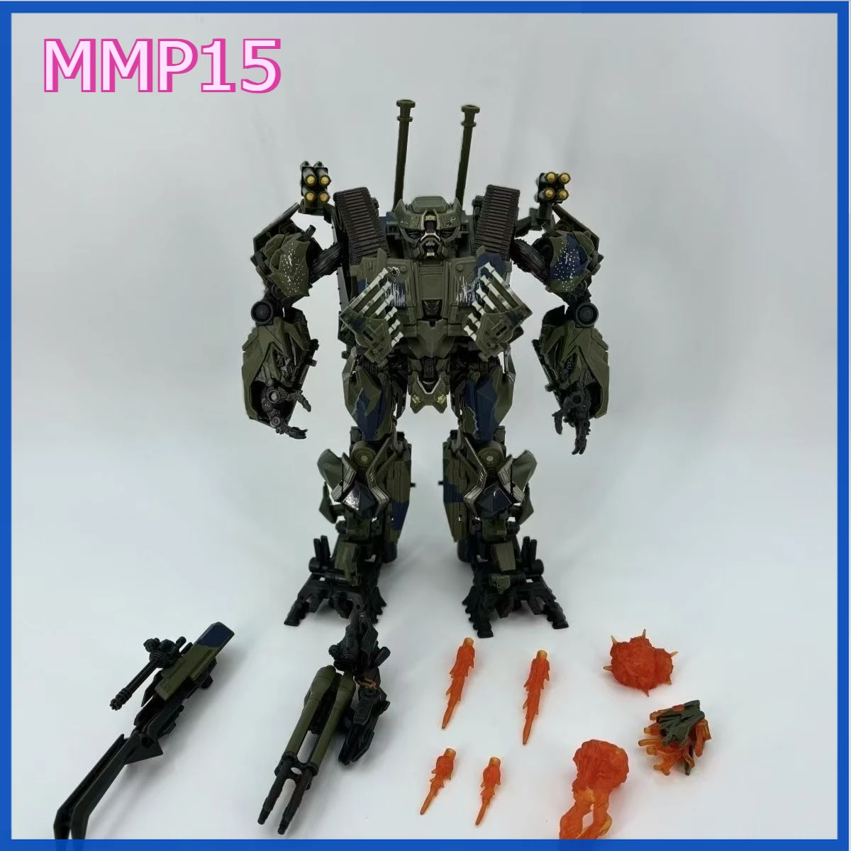 Transformation MMP-15 MMP15 KO MPM15 MPM-15 Brawl Movie Upgrade Version Action Figure Robot