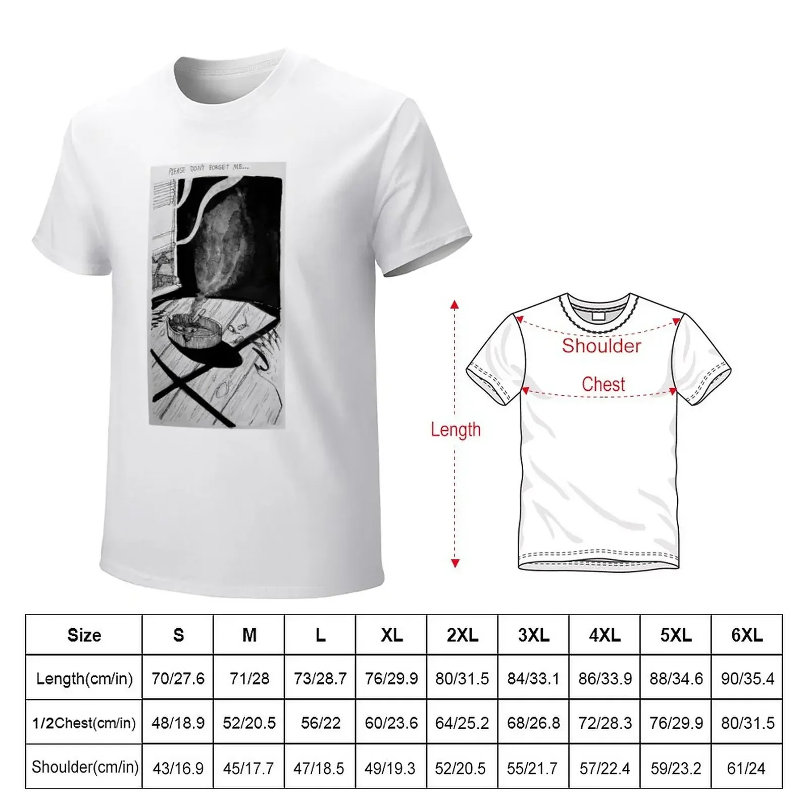 Isolated T-Shirt summer tops anime clothes t shirts men