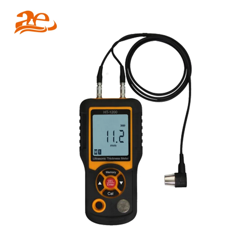 

AELAB Digital Ultrasonic Thickness Gauge Meter Smart Ultrasonic Thickness Meter With Probes Batteries Packing