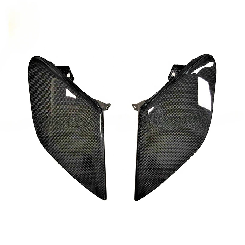 F488 Side Air Intake Flaps Car Fender Vents for Ferrari 488 Carbon Fiber Material Auto Partscustom