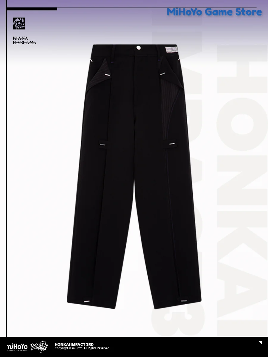 

[Honkai Impact 3]Kiana Character Official Theme Pants Trousers Formal Casual Wear Game Anime Derivative Products Clothe Kiana