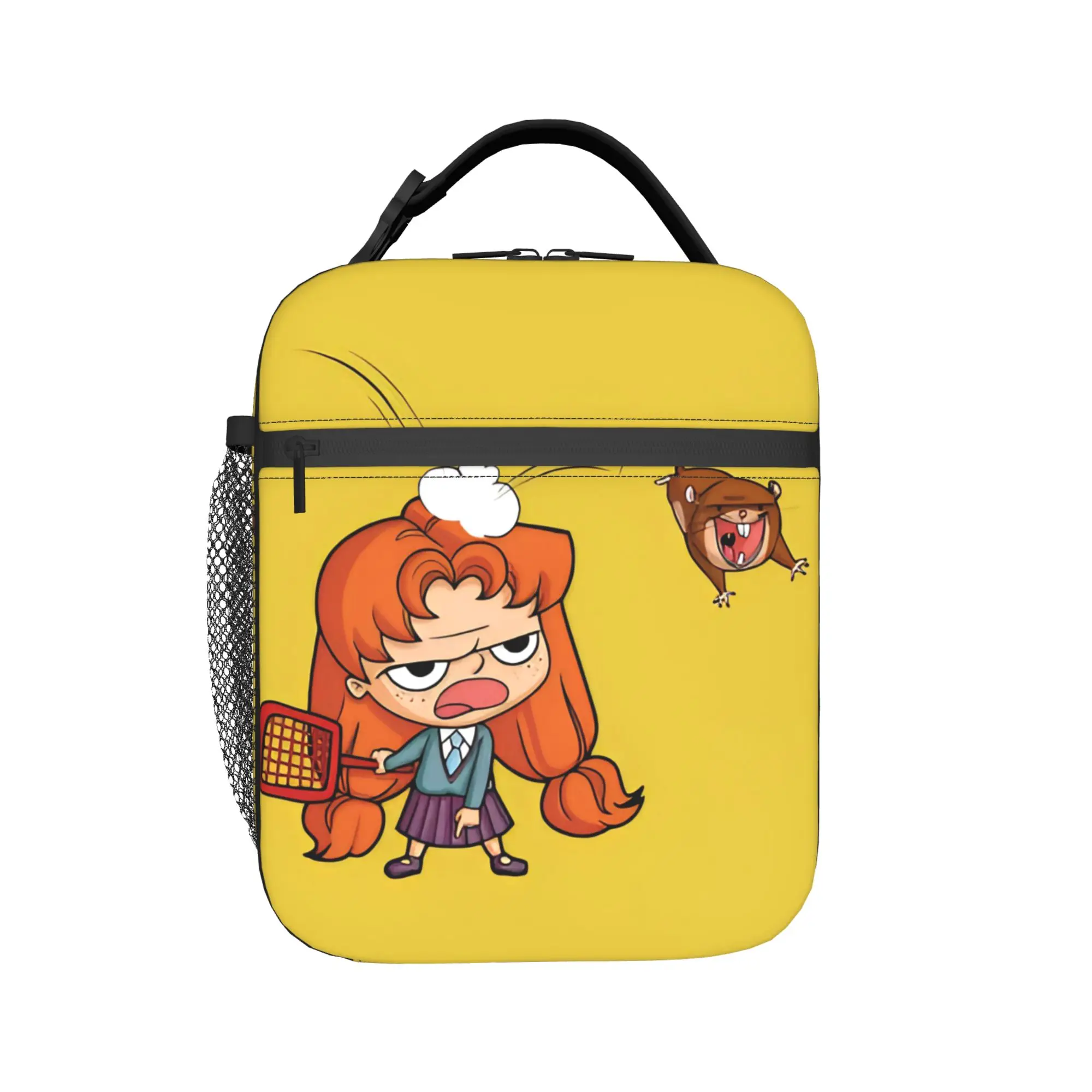Mortelles Adeles  Merch Insulated Lunch Bag For School Office  Food Storage Bag Portable Cooler Thermal Lunch Boxes