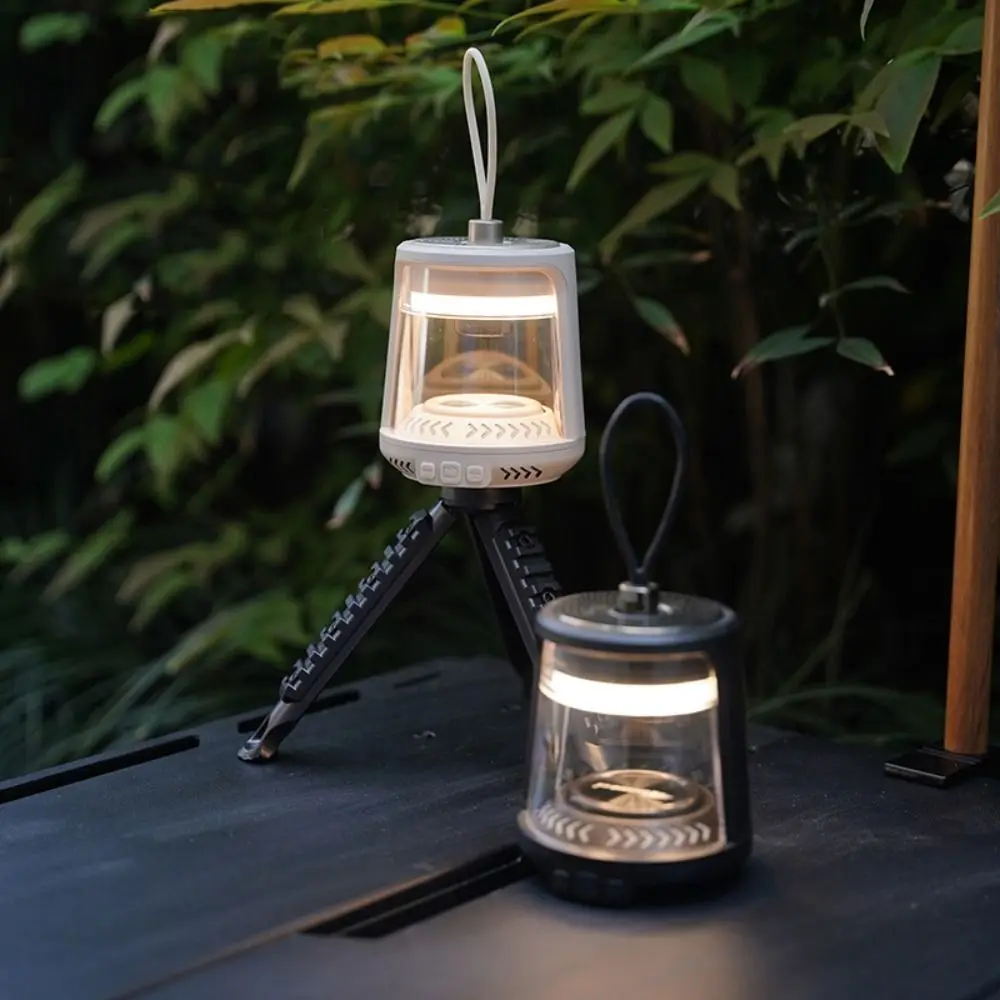 Warm Light Camping Lantern Rechargeable Ultra-Long Battery Camping Hanging Lamp Long Battery Life Ambient Light