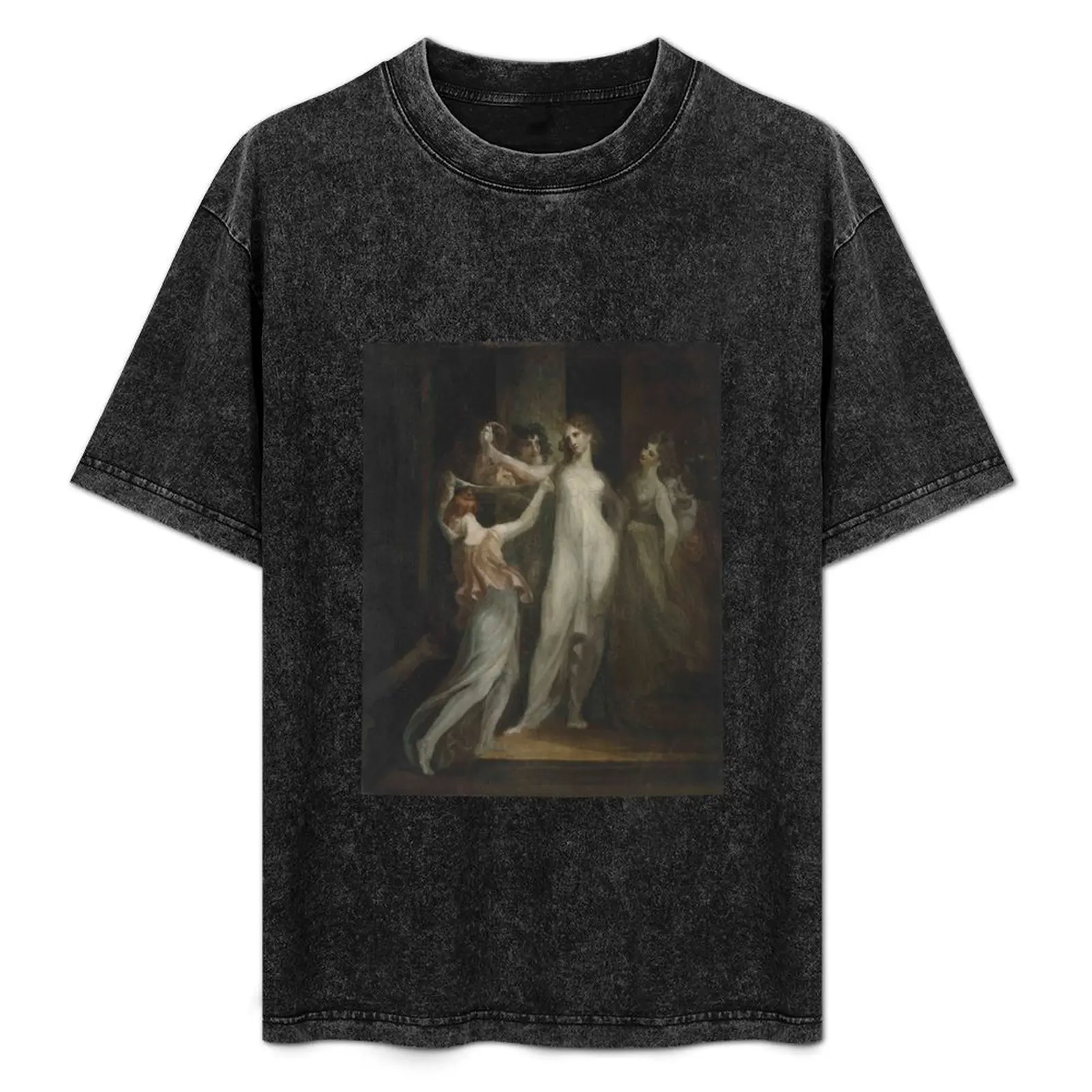 

Salome With the Head of Saint John the Baptist (Fuseli) T-Shirt Basic Comfort Fit T-Shirt for Men