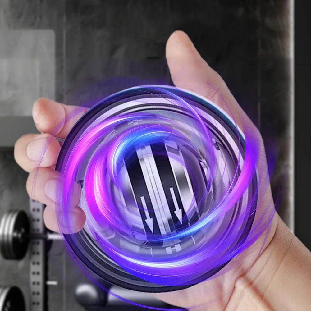 Auto-Start Wrist Power Gyro Ball Unterarm Gyro Ball Handgelenk-Trainingsgerät Hand-Handgelenk-Unterarm-Trainer zur Stärkung von Muskeln und Knochen