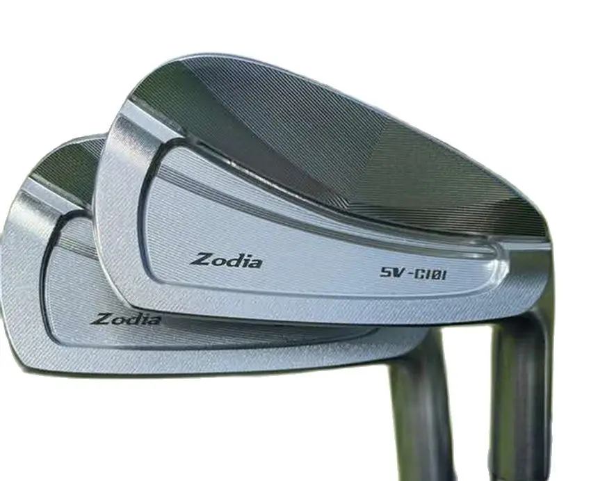 

Golf Clubs Head Zodia SV-C101 Soft iron forging (solid + 3D CNC machining) Golf Irons 4-9 P Golf irons set sliver colour