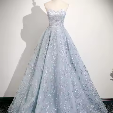 Strap Up Evening Dress for Women 2026 New High End Feeling Bridesmaid Host, Niche High-end Adult Ceremony Super Fairy Dress