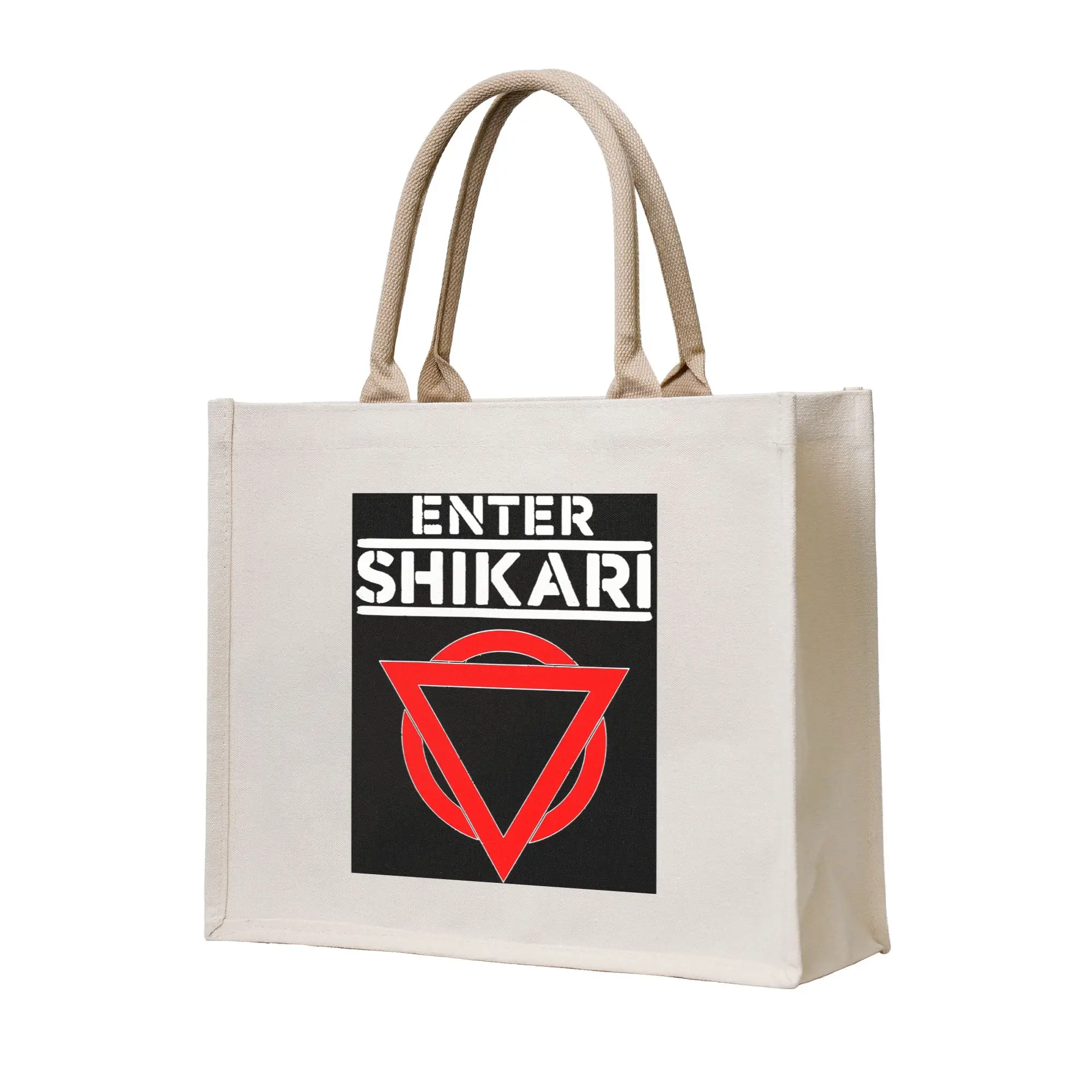 

Сумка-шоппер Enter Shikari Rock Band Graphic из холщовой ткани, складная, для женщин, на плечо, дорожная сумка-тоут
